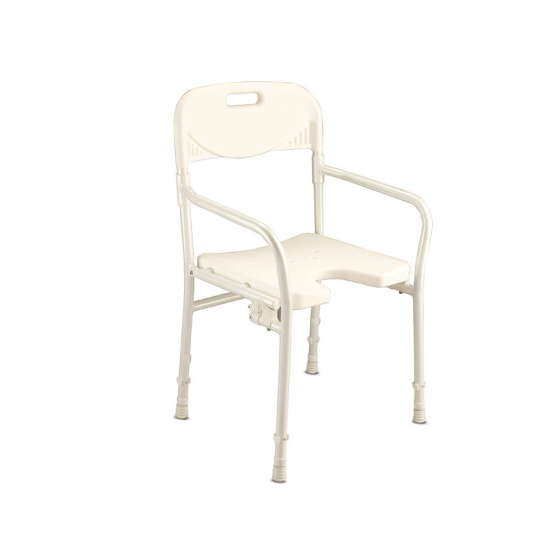 Shower Chair W/Arms - Folding Shower Chair W/Arms - Folding